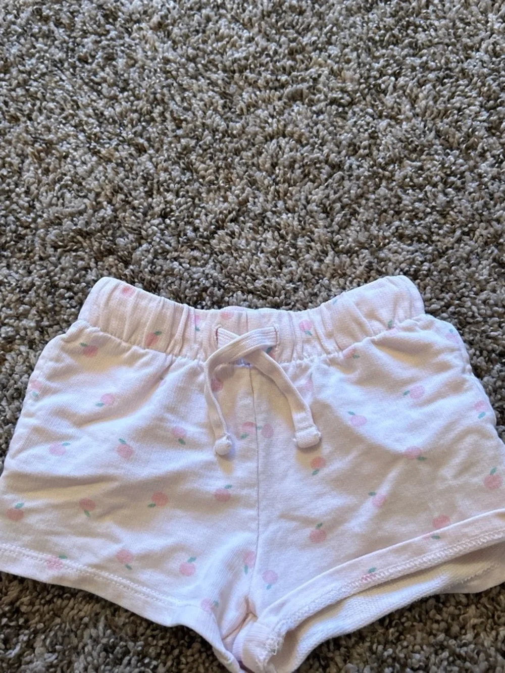 Carter's Light Pink Fruit Print Baby/Toddler Shorts